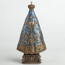 Load image into Gallery viewer, Our Lady of Aparecida Statue – Catholic Cold Cast Bronze Figurine, 9.5”
