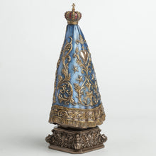 Load image into Gallery viewer, Our Lady of Aparecida Statue – Catholic Cold Cast Bronze Figurine, 9.5”
