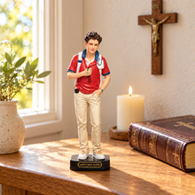 Load image into Gallery viewer, Saint Carlo Acutis Statue – Polystone Catholic Figurine, 8.4"
