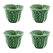 Load image into Gallery viewer, Bordallo Pinheiro Cabbage Egg Cup, Set of 4
