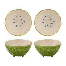 Load image into Gallery viewer, Bordallo Pinheiro Tropical Fruits Annona Salad Serving Set
