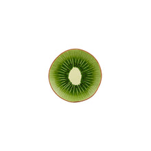 Load image into Gallery viewer, Bordallo Pinheiro Tropical Fruits Kiwi Dessert Plate, Set of 4
