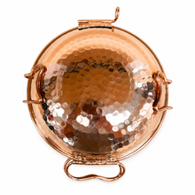 Load image into Gallery viewer, Store- Hand Hammered Portuguese Copper Cataplana Seafood Steamer
