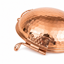Load image into Gallery viewer, Store- Hand Hammered Portuguese Copper Cataplana Seafood Steamer
