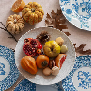 Vista Alegre Coralina Blue Bread and Butter Plate, Set of 4