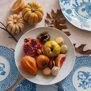 Vista Alegre Coralina Blue Large Oval Platter