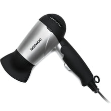 Load image into Gallery viewer, Daewoo Foldable Travel Hair Dryer 1200W, Dual Voltage 110/220V
