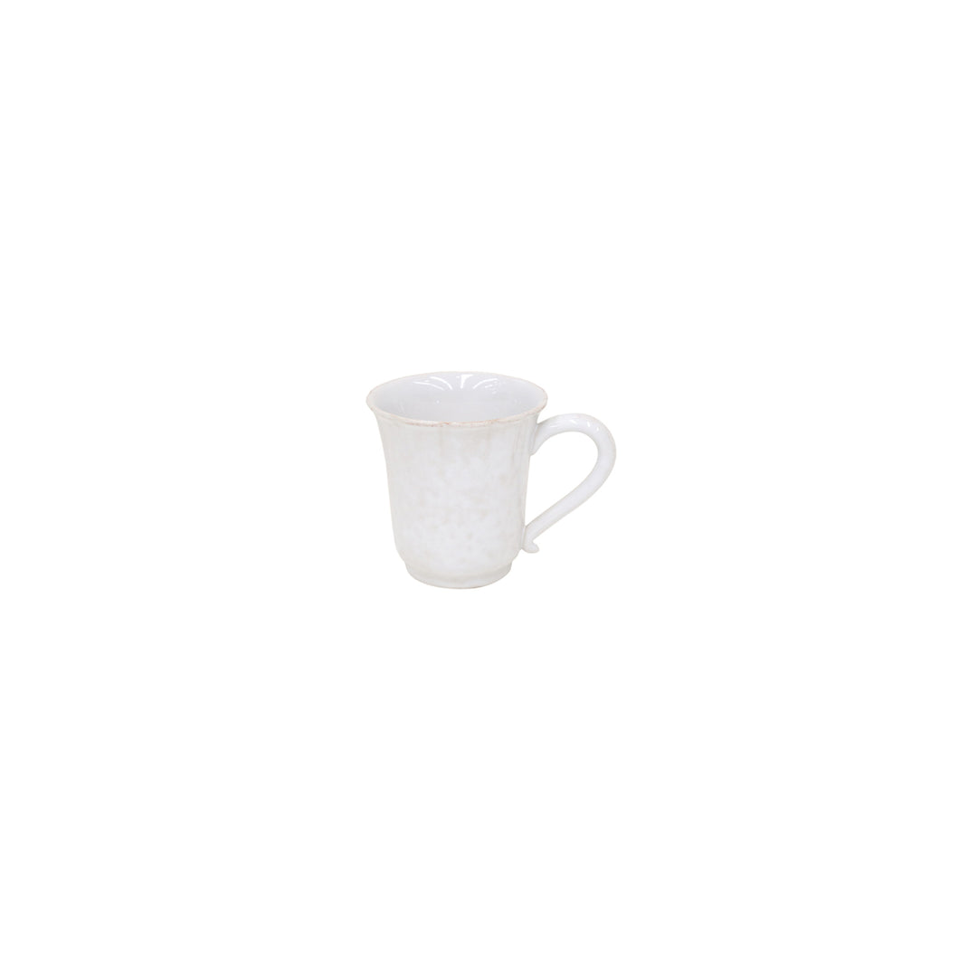 Casafina Impressions 12 oz. White Mug Set