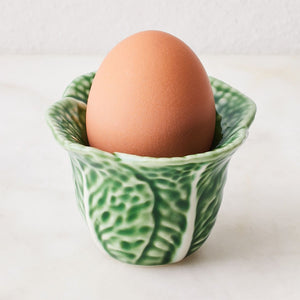 Bordallo Pinheiro Cabbage Egg Cup, Set of 4
