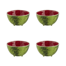 Load image into Gallery viewer, Bordallo Pinheiro Watermelon 17 oz. Bowl, Set of 4
