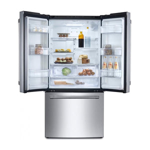 Mabe Ino27Jspffs 27 Cu. Ft. Stainless Steel French Door Refrigerator 220 Volts Export Only