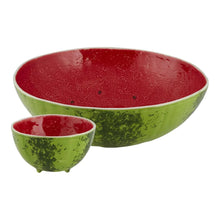 Load image into Gallery viewer, Bordallo Pinheiro Watermelon Salad Serving Set
