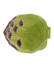 Load image into Gallery viewer, Bordallo Pinheiro Artichoke Bread and Butter Plate, Set of 4
