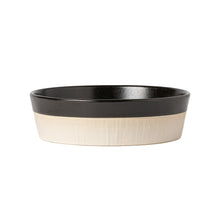 Load image into Gallery viewer, Costa Nova Nótos 8&quot; Latitude Black Low Bowl Set
