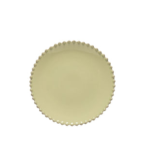 Costa Nova Pearl Lilly Green Salad/Dessert Plate Set