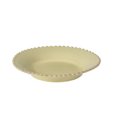 Load image into Gallery viewer, Costa Nova Pearl Lilly Green Soup/Pasta Plate Set
