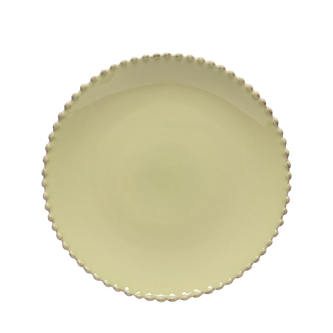 Costa Nova Pearl Lilly Green Dinner Plate Set