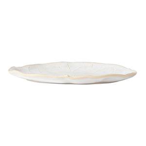 Costa Nova Silvina Fennel White Salad/Dessert Plate Set