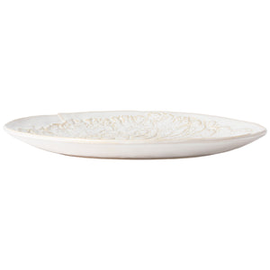 Costa Nova Silvina Fennel White Serving Plate