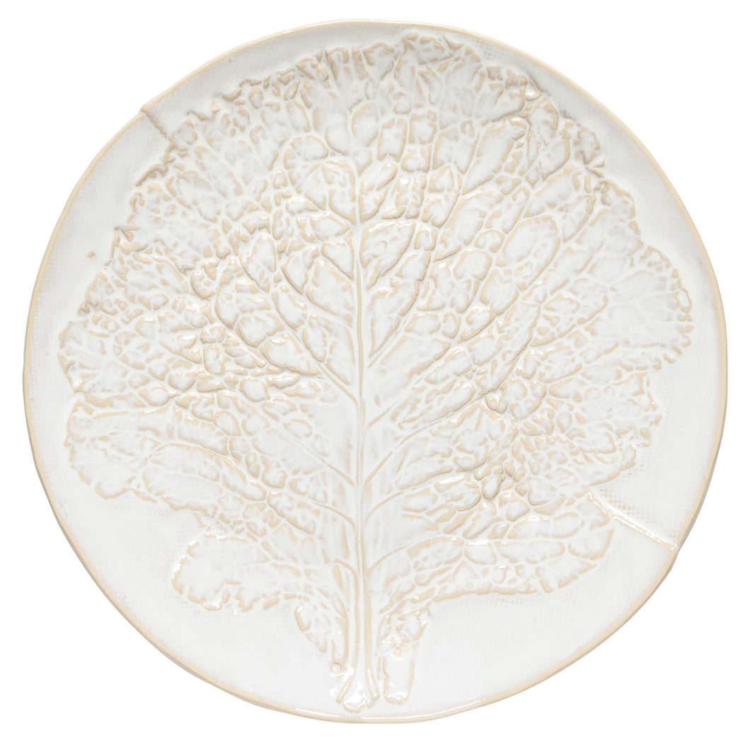 Costa Nova Silvina Fennel White Serving Plate