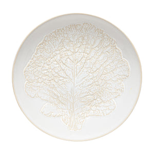 Costa Nova Silvina Fennel White Low Serving Bowl