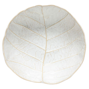 Costa Nova Silvina Fennel White Serving Bowl