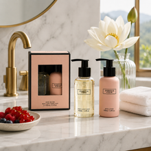 Load image into Gallery viewer, Castelbel Portus Cale Rosé Blush Travel Duo Body Wash &amp; Lotion Set
