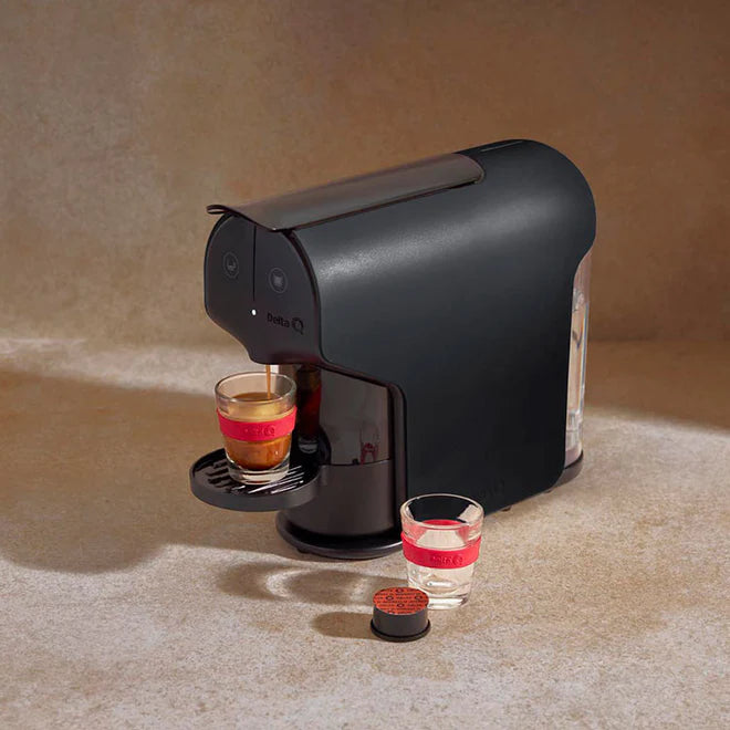 Delta Q Qool Evolution - Máquina de café expreso (110 voltios), color blanco