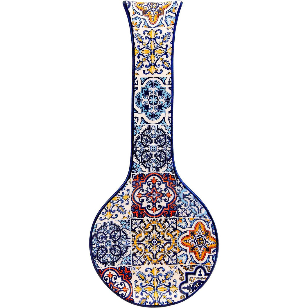 Traditional Portuguese Decorative Tile Azulejo Ceramic Spoon Rest