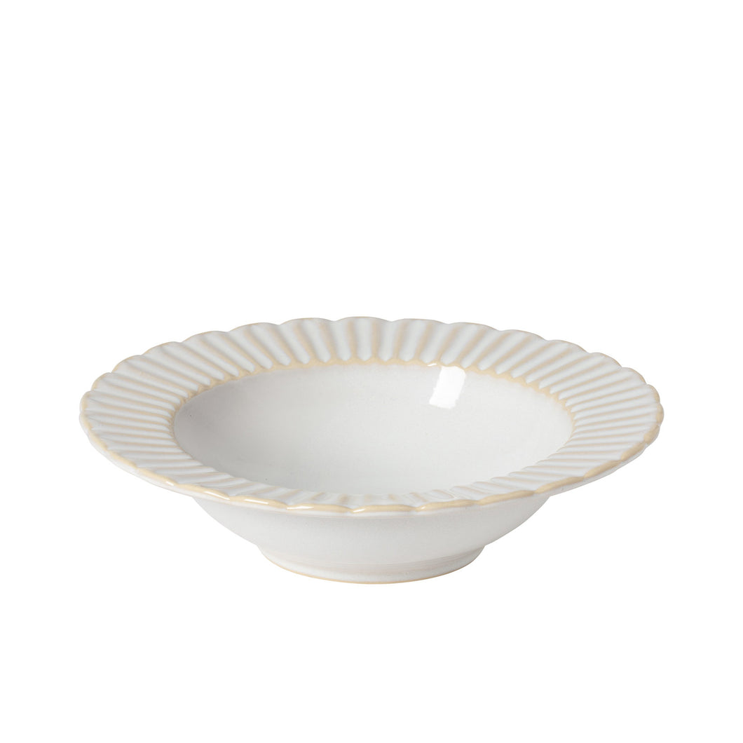 Costa Nova Cristal White Soup/Pasta Plate Set