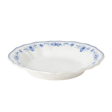 Load image into Gallery viewer, Costa Nova Vila White &amp; Blue Soup/Pasta Plate Set
