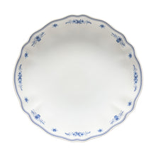 Load image into Gallery viewer, Costa Nova Vila White &amp; Blue Low Serving Bowl

