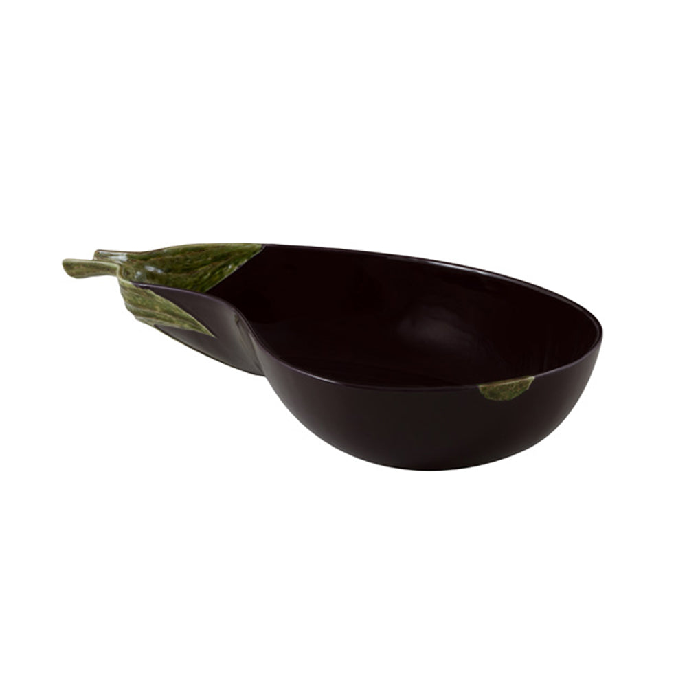 Bordallo Pinheiro Eggplant Large Salad Bowl 46