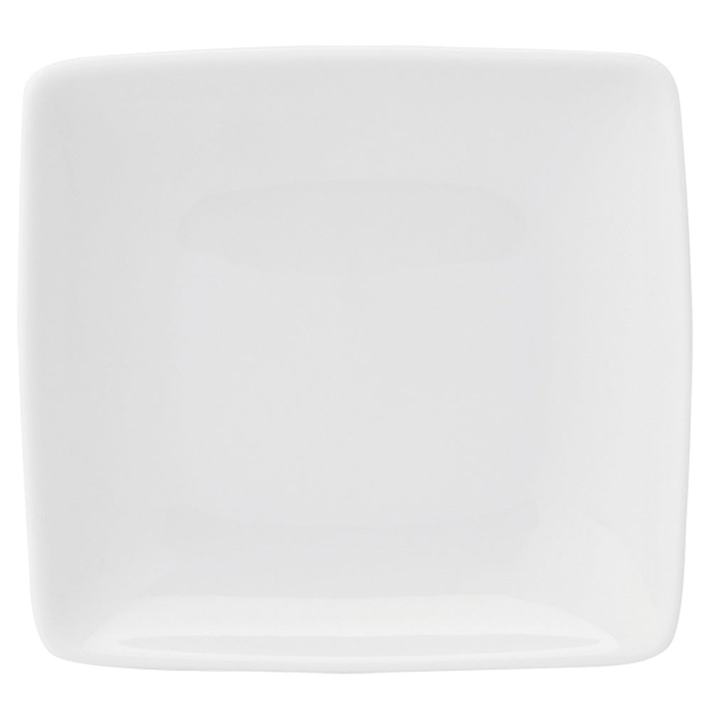 Vista Alegre Porcelain Carré White Dinner Plate - Set of 4