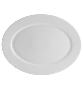 Vista Alegre Broadway White Large Oval Platter
