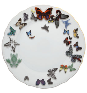Vista Alegre Butterfly Parade Dinner Plate