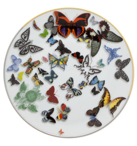 Vista Alegre Butterfly Parade Dessert Plate
