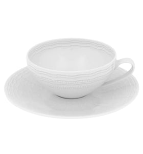 Vista Alegre Mar Tea Cup & Saucer, Set of 4