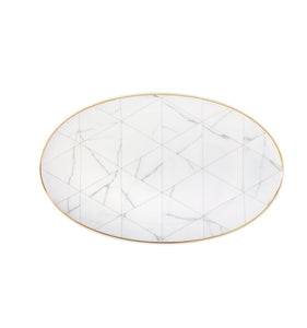 Vista Alegre Carrara Large Oval Platter