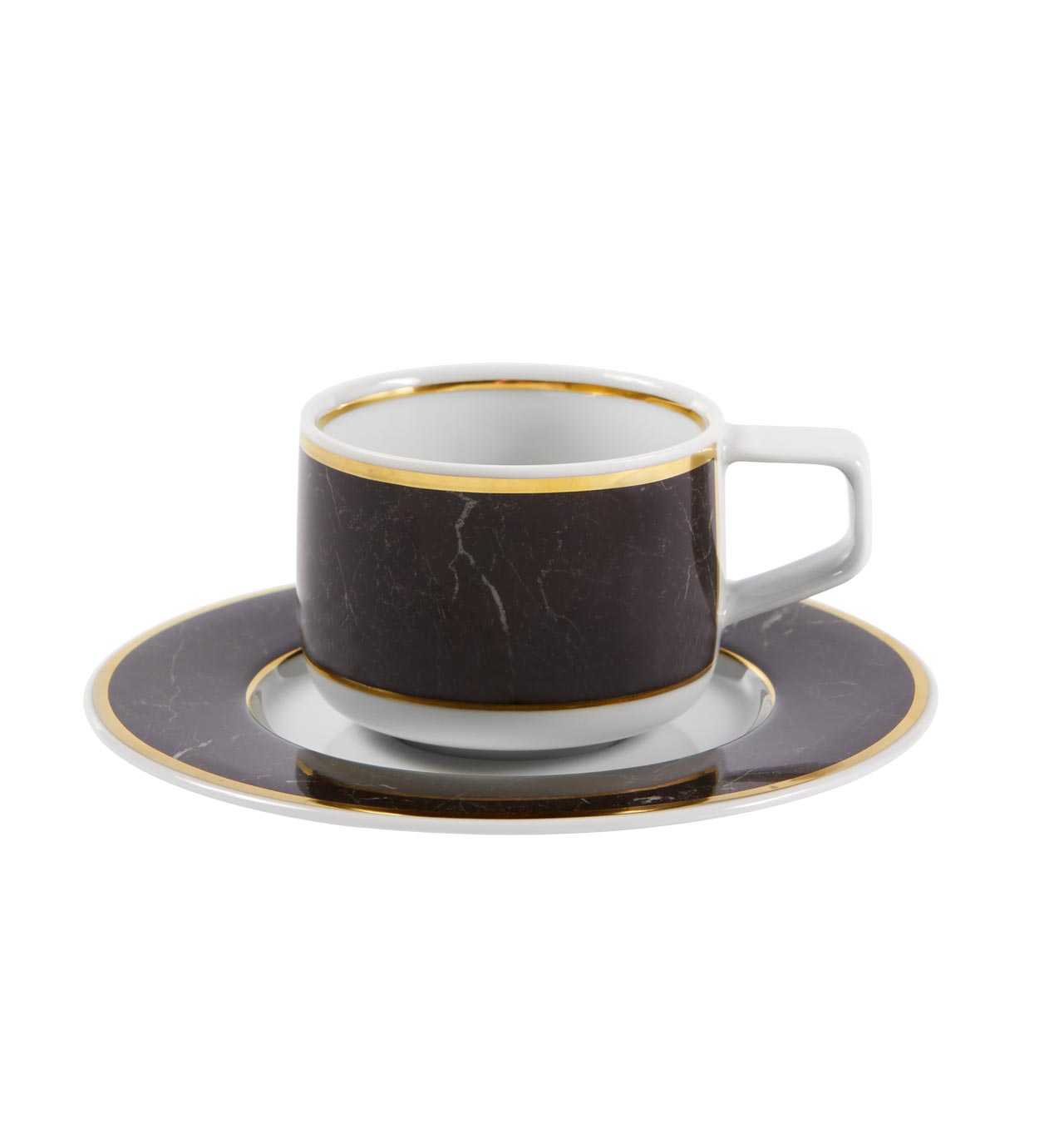 Vista Alegre Carrara Coffee Cup & Saucer, Set of 4 – Portugalia Sales Inc