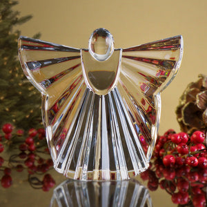 Vista Alegre Crystal Angelus Decorative Angel Sculpture I