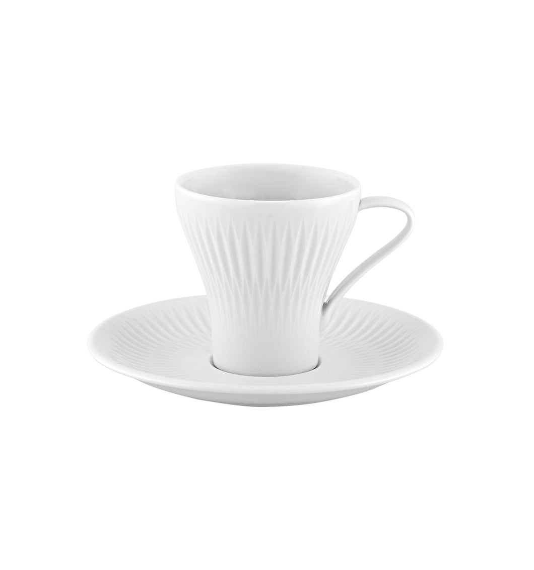 Vista Alegre Utopia Espresso Cup and Saucer, Set of 4