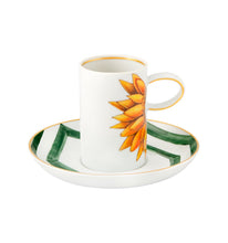 Load image into Gallery viewer, Vista Alegre Amazonia Coffee Cup and Saucer, Set of 2
