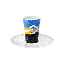 Load image into Gallery viewer, Vista Alegre Escape Goat Coffee Cup with Saucer VII - Set of 2
