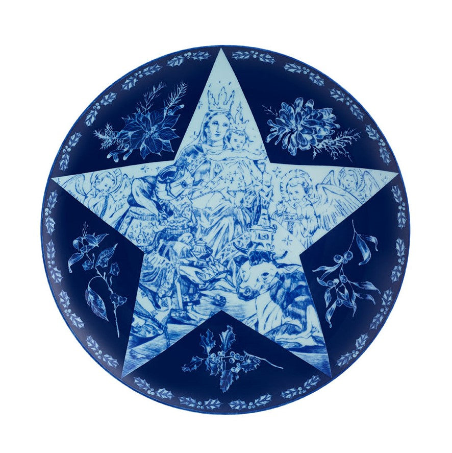 Vista Alegre Decorative Collectible Christmas Plate 2022