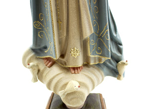 23.5" Our Lady Of Fatima Statue Made in Portugal #1036G