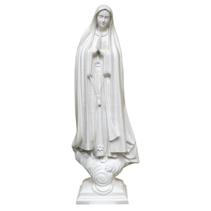 40" Outdoor Garden Our Lady Of Fatima Statue Made in Portugal Figurine #1038R