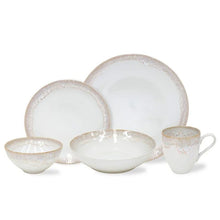 Load image into Gallery viewer, Casafina Taormina White 5 Piece Place Setting
