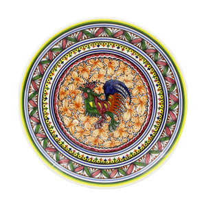 Coimbra Ceramics Hand-painted Decorative Plate XVII Cent Recreation #132-1