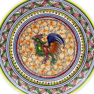 Coimbra Ceramics Hand-painted Decorative Plate XVII Cent Recreation #132-1